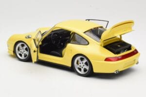 Porsche 911 993 Turbo S Žltý UT Models 1:18 27836 Kov – obrázok 5 z 8