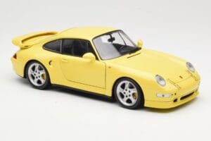 Porsche 911 993 Turbo S Žltý UT Models 1:18 27836 Kov – obrázok 6 z 8