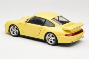 Porsche 911 993 Turbo S Žltý UT Models 1:18 27836 Kov – obrázok 7 z 8
