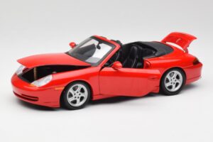 Porsche 911 996 Kabriolet Červený Gate 1:18 1051 Kov – obrázok 2 z 8