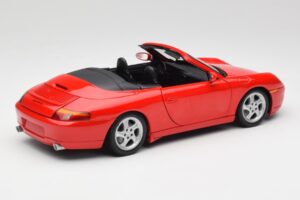 Porsche 911 996 Kabriolet Červený Gate 1:18 1051 Kov – obrázok 3 z 8