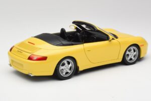 Porsche 911 996 Kabriolet Speed Žltý UT Models 1:18 27906 Kov – obrázok 3 z 8