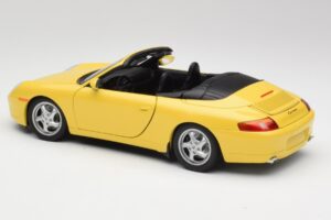 Porsche 911 996 Kabriolet Speed Žltý UT Models 1:18 27906 Kov – obrázok 7 z 8