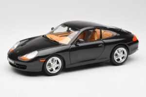 Porsche 911 996 Carrera Čierny Bburago 1:18 3385-M2 Kov