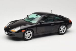 Porsche 911 996 Carrera Čierny Sun Star 1:18 1202 Kov