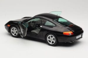 Porsche 911 996 Carrera Čierny Sun Star 1:18 1202 Kov – obrázok 5 z 8