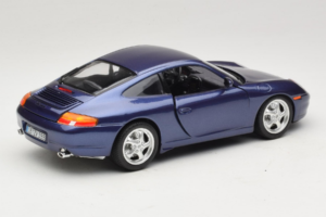 Porsche 911 996 Carrera Modrý Bburago 1:18 WAP02100897 Kov – obrázok 3 z 8