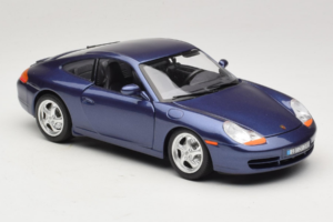 Porsche 911 996 Carrera Modrý Bburago 1:18 WAP02100897 Kov – obrázok 6 z 8