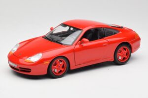 Porsche 911 996 Carrera Červený Limitovaná Edícia Bburago 1:18 3385-M1 Kov