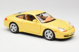 Porsche 911 996 Carrera Žltý Bburago 1:18 30085-M1 Kov – obrázok 6 z 8