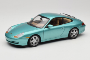 Porsche 911 996 Green Metallic UT Models 1:18 27901 Kov