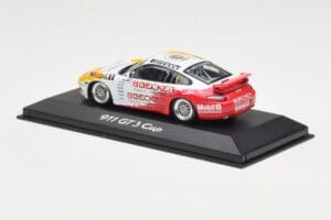 Porsche 911 996 GT3 Cup #1 M. Becker Carrera Cup 2003 Minichamps 1:43 WAP02007210 Kov – obrázok 3 z 4