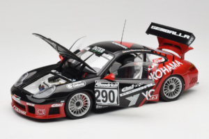 Porsche 911 996 GT3 RS #290 N. Bartels / H. Jacksties / F. Lorenzo Yokohama 24 Hours of Nurburgring 2003 AUTOart 1:18 80372 K – obrázok 2 z 8