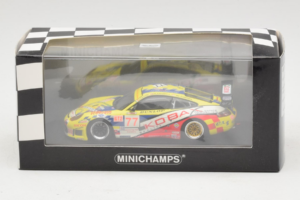 Porsche 911 GT3 RS #77 Konopka / McCormick 12 Hours of Sebring 2007 Minichamps 1:43 400076977 Kov – obrázok 5 z 5