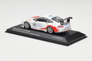 Porsche 911 996 GT3 RS #90 T2M J. Ickx / P. Rabineau 1000km Spa 2004 Minichamps 1:43 400046980 Kov – obrázok 3 z 4