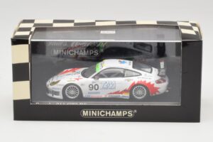 Porsche 911 996 GT3 RS #90 T2M J. Ickx / P. Rabineau 1000km Spa 2004 Minichamps 1:43 400046980 Kov – obrázok 4 z 4