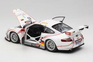 Porsche 911 996 GT3 RSR #83 P. Ehret / C. Ried / C. Menzel 24 Hours of Le Mans 2006 Minichamps 1:18 PORSCHE004 Kov – obrázok 5 z 8