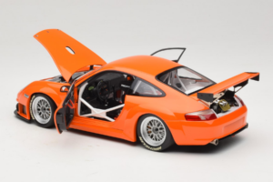 Porsche 911 996 GT3 RSR Oranžový ALMS 2004 Minichamps 1:18 100046402 Kov – obrázok 5 z 8