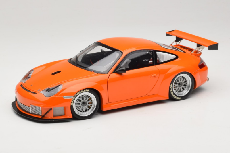 Porsche 911 996 GT3 RSR Oranžový ALMS 2004 Minichamps 1:18 100046402 Kov