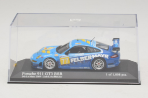 Porsche 911 GT3 R #77 M. Lieb / R. Lietz / W. Henzler 24 Hours of Le Mans 2009 Minichamps 1:43 400096977 Kov – obrázok 5 z 5