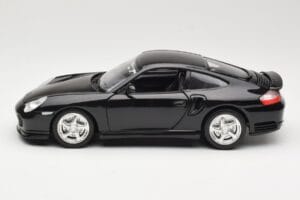 Porsche 911 996 Turbo Čierny Bburago 1:18 3367 Kov – obrázok 4 z 8