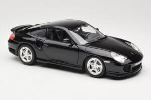 Porsche 911 996 Turbo Čierny Bburago 1:18 3367 Kov – obrázok 6 z 8