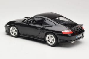 Porsche 911 996 Turbo Čierny Bburago 1:18 3367 Kov – obrázok 7 z 8