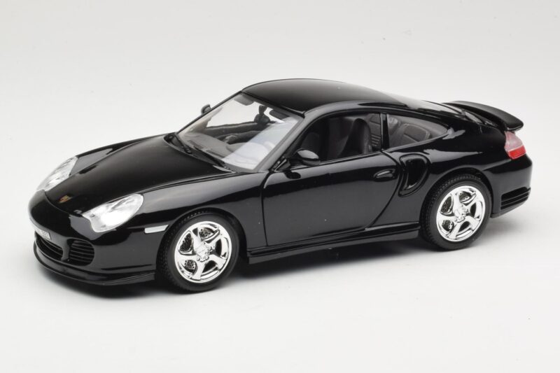 Porsche 911 996 Turbo Čierny Bburago 1:18 18-12030 Kov