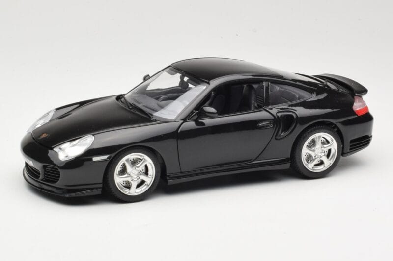 Porsche 911 996 Turbo Čierny Bburago 1:18 3367 Kov