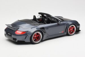 Porsche 911 997 Kabriolet Liberty Walk Šedý GT Spirit 1:18 GT463 Živica – obrázok 2 z 6