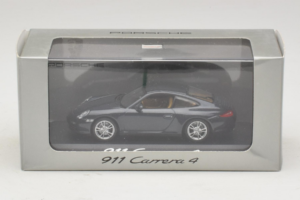 Porsche 911 997 Carrera 4 Dark Blue Metallic Minichamps 1:43 WAP02001518 Kov – obrázok 4 z 4