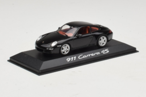Porsche 911 997 Carrera 4S Čierny Minichamps 1:43 WAP02010116 Kov – obrázok 2 z 4