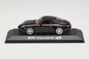 Porsche 911 997 Carrera 4S Čierny Minichamps 1:43 WAP02010116 Kov