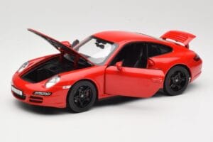 Porsche 911 997 Carrera 4S Červený Norev 1:18 187510 Kov – obrázok 2 z 8