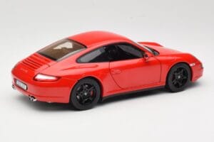 Porsche 911 997 Carrera 4S Červený Norev 1:18 187510 Kov – obrázok 3 z 8