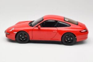 Porsche 911 997 Carrera 4S Červený Norev 1:18 187510 Kov – obrázok 4 z 8