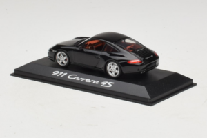 Porsche 911 997 Carrera 4S Tmavo Modrý Minichamps 1:43 WAP02011615 Kov – obrázok 3 z 4