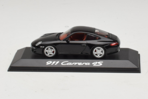 Porsche 911 997 Carrera 4S Tmavo Modrý Minichamps 1:43 WAP02011615 Kov