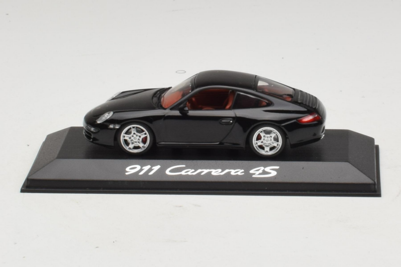 Porsche 911 997 Carrera 4S Tmavo Modrý Minichamps 1:43 WAP02011615 Kov