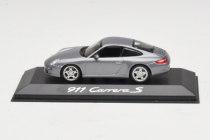 Porsche 911 997 Carrera S Šedý Metallic Minichamps 1:43 WAP02010116-R1 Kov