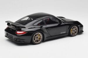Porsche 911 997 GT2 RS Čierny & Strieborný Kolesá Minichamps 1:18 100069401 Kov – obrázok 3 z 8