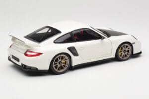 Porsche 911 997 GT2 RS Biely Minichamps 1:18 100069400 Kov – obrázok 3 z 8