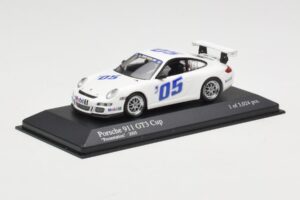 Porsche 911 997 GT3 Cup #5 Presentation 2005 Minichamps 1:43 400056400 Kov – obrázok 2 z 4