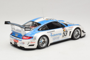 Porsche 911 997 GT3 R #53 Muhlner Motorsport P-Y. Vannelet / U. Peyroles Class Winners 24 Hours of Spa 2010 Minichamps 1:18 1 – obrázok 2 z 6