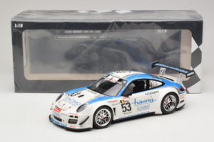 Porsche 911 997 GT3 R #53 Muhlner Motorsport P-Y. Vannelet / U. Peyroles Class Winners 24 Hours of Spa 2010 Minichamps 1:18 1 – obrázok 6 z 6