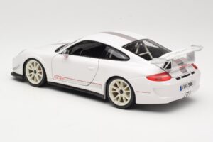 Porsche 911 997 GT3 RS 4.0 Biely Bburago 1:18 18-11036 Kov – obrázok 7 z 8