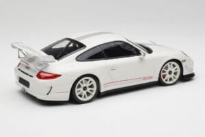 Porsche 911 997 GT3 RS 4.0 Biely Minichamps 1:18 155062221 Kov – obrázok 2 z 6