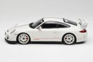 Porsche 911 997 GT3 RS 4.0 Biely Minichamps 1:18 155062221 Kov – obrázok 3 z 6