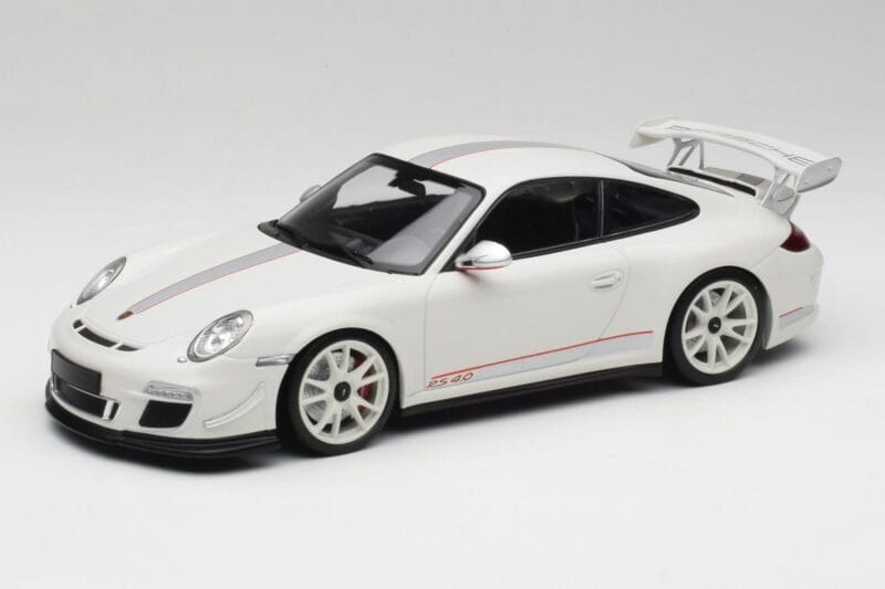 Porsche 911 997 GT3 RS 4.0 Biely Minichamps 1:18 155062221 Kov
