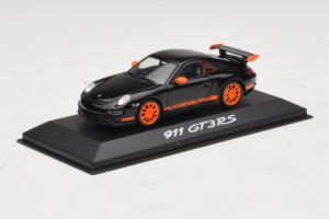 Porsche 911 997 GT3 RS Čierny Oranžový Minichamps 1:43 WAP02012817-R1 Kov – obrázok 2 z 4